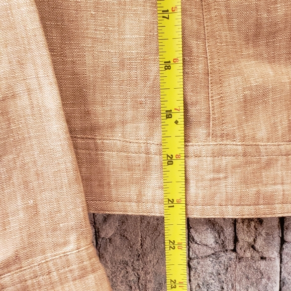 Just B Linen Sequined Jacket,Size S - Picture 7 of 10